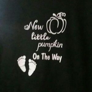 Custom new little pumpkin on the way